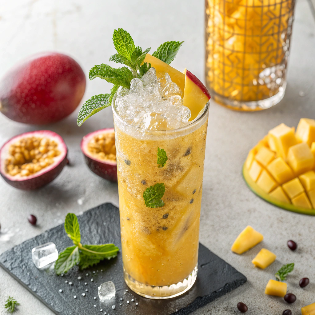 Cocktail Mangue Passion Ananass