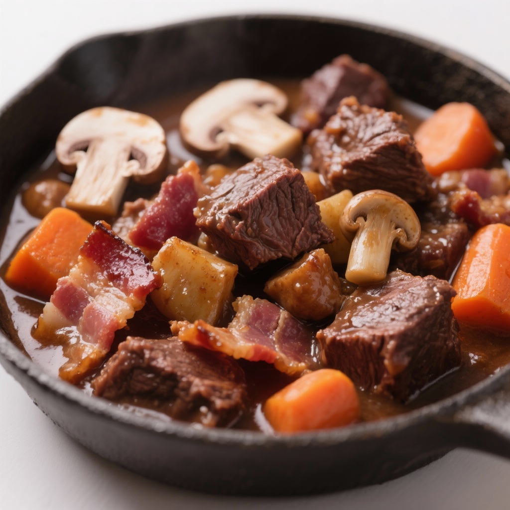 Bœuf bourguignon traditionnel